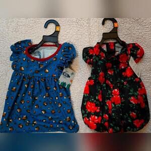 Pet Item-NWT-2 Small Pet Dresses